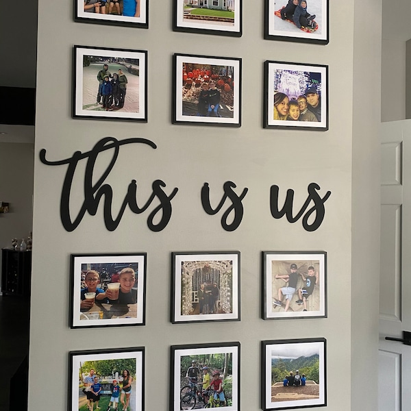 This is Us Sign, This is Us Wall Decor, This Us Wall Hanging, This is ...