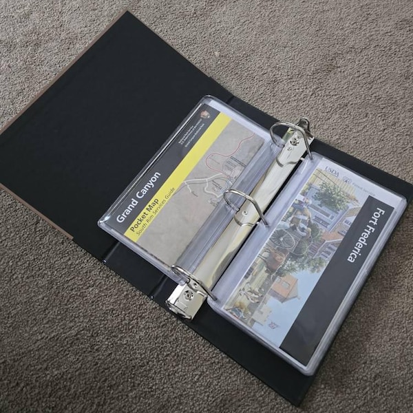 National Park Map Binder - Etsy