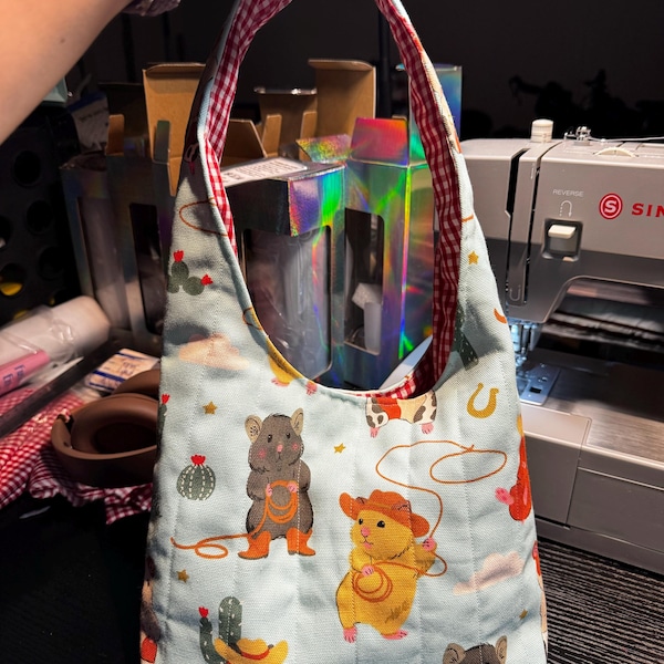 Easy Hobo Bag Sewing Pattern PDF | Video Tutorial | Slouchy Bag ...