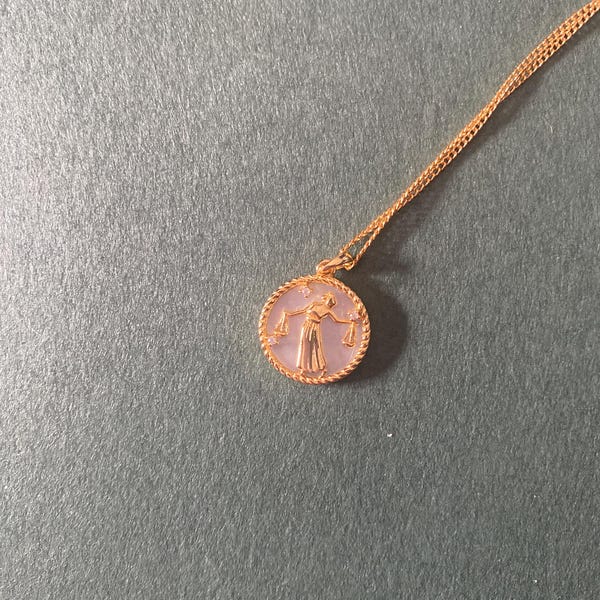 Zodiac Plated Necklace main image 1