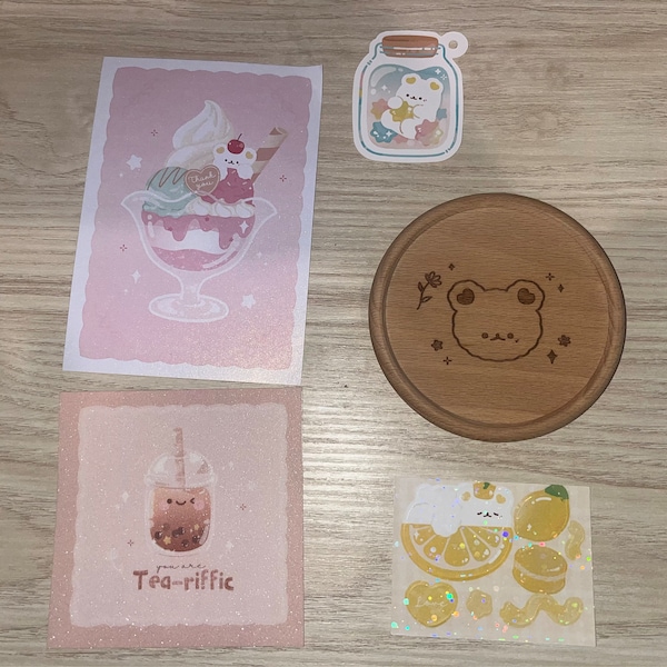 Minion Omamori Epoxy Keychain Stickers | Fat Cat Shiba Chocobo ...