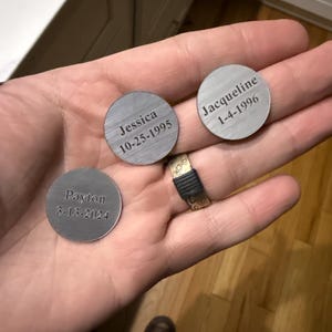 Etsy-koper heeft een foto van de aankoop toegevoegd