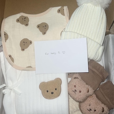Basim Bear Baby Plush Gift Set main image 1