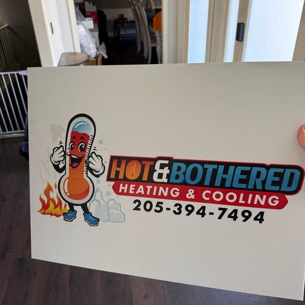 48 Custom Yard Signs - FAST! - Etsy