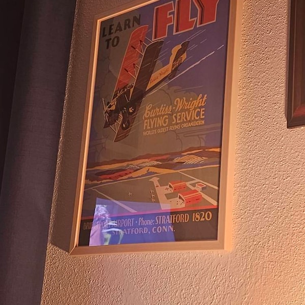 1930s "learn to Fly" Curtiss Wright Flying Service Vintage Travel ...
