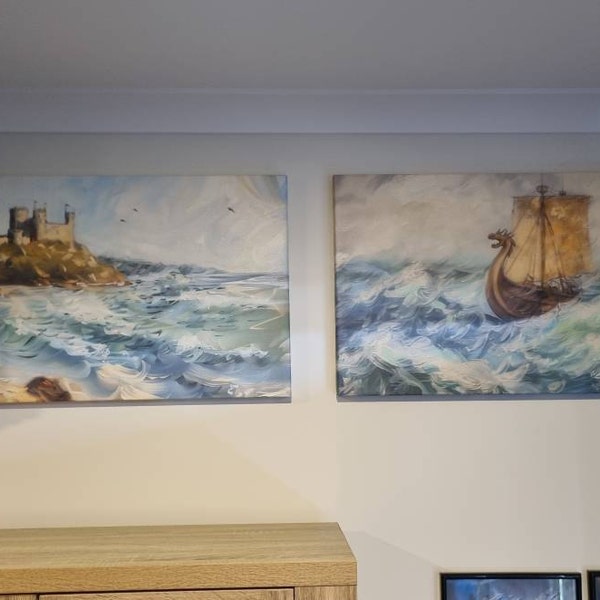 Samsung Frame TV Art, Mädchen mit dem Perlenohrring mit Katzenmalerei