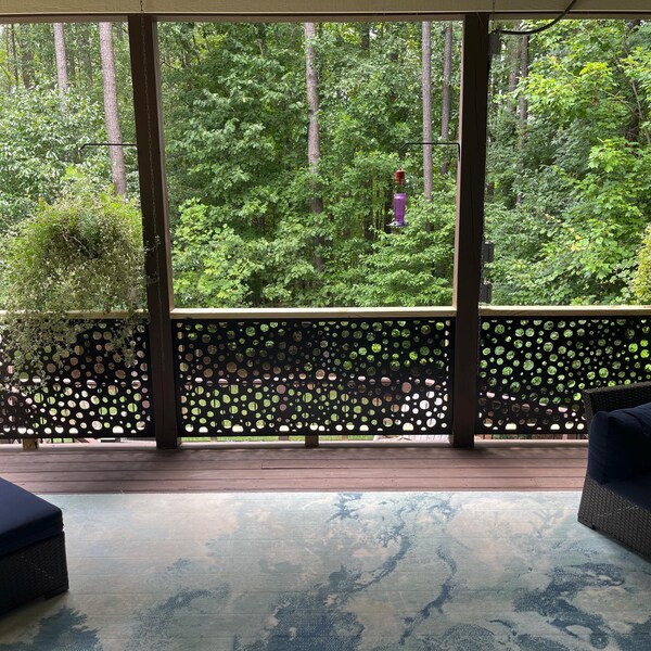 Metal Privacy Screen Outdoor Design Metal Wall Art Canadian Maple ...