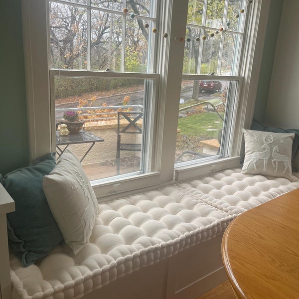 Custom French Style Window Seat Cushion Indoor Bench Cushion - Etsy