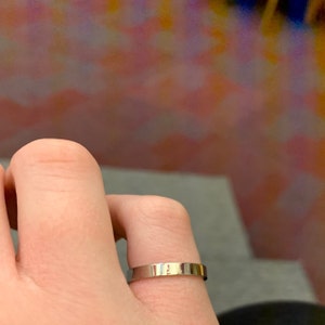 Graduation Gift Stackable Rings Name Ring Personalized - Etsy