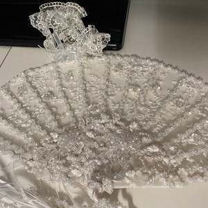 Ventagli Personalizzati Ventaglio Di Piume In Pizzo Da Sposa Matrimonio  Ventagli Decorativi Fatti A Mano La Casa Decorazione Della Sposa Abanicos  Para Boda Bomboniere 220608 Da 13,41 €