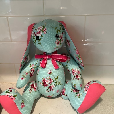 Easy Large Bunny Rabbit Memory Bear Sewing Pattern Jointed Teddy - Etsy