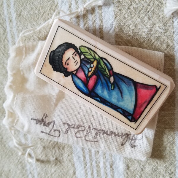 One Patron Saint Block of Your Choice With Gift Bag // 300+ Saints to ...