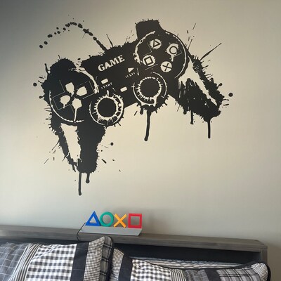 Technology Wall Decal Circuit Board Wall Sticker Binary Code Computer ...
