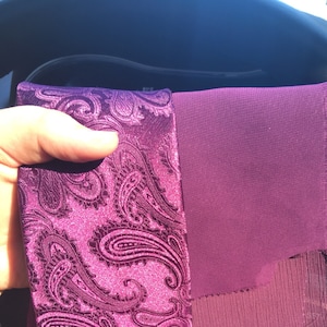 mens eggplant tie
