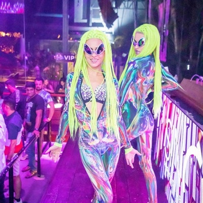 Cyber Rave Cyber Costume for Women, Rave Halloween Costume, Couple Halloween ...