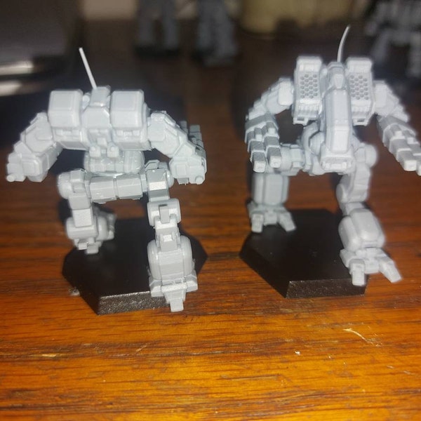 Caesar, Alternate Battletech Mechwarrior Miniature WITH BASE - Etsy