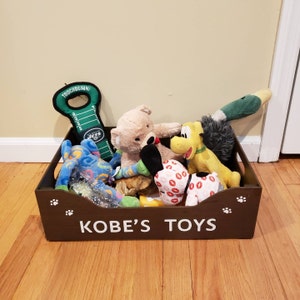 dog toy container