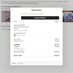 Cindy added a photo of their purchase