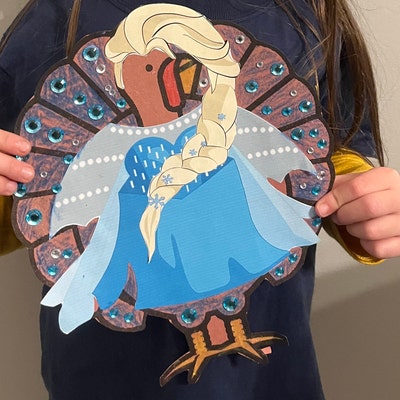 Disguise a Turkey-princess Costume-digital Download - Etsy