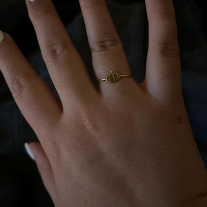 Customer photo, Pumpkin Ring