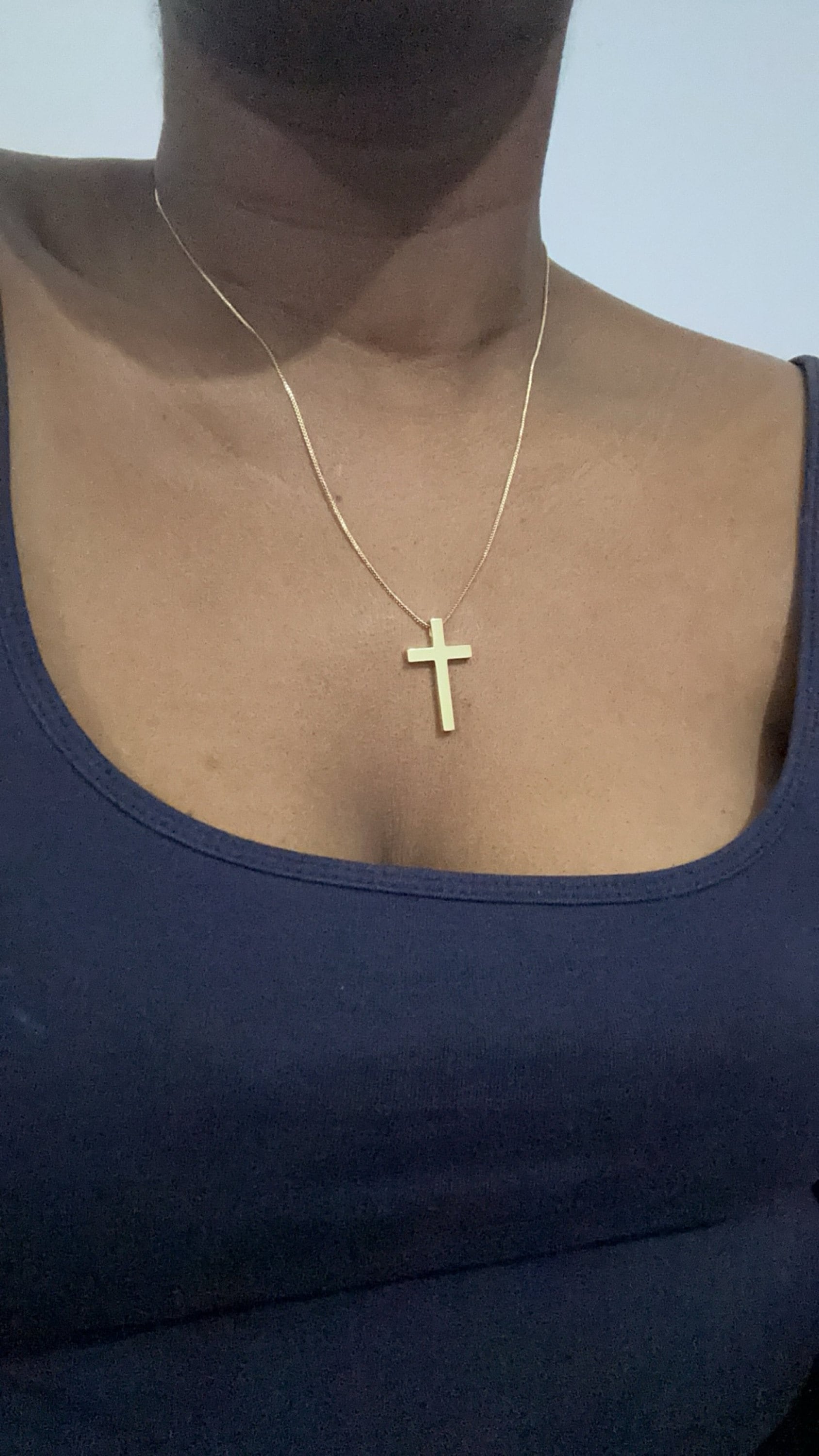 Personalized Cross Necklace in Gold / Silver / Rose Gold, Custom Bible Verse and Name Engraving, Religious Jewelry Gift for her