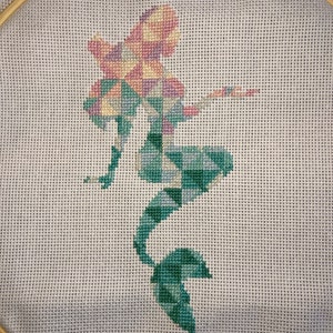 Stitch cross abstract kits unique kit visit counted choose flowers