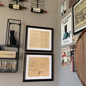 Framed Constitution, Declaration of Independence, & Bill of Rights ...