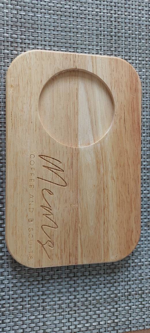 Personalized Custom Engraved Wooden Tea & Biscuit Board Serving Board Novelty Gift Birthday Valentines Housewarming Wedding Christmas