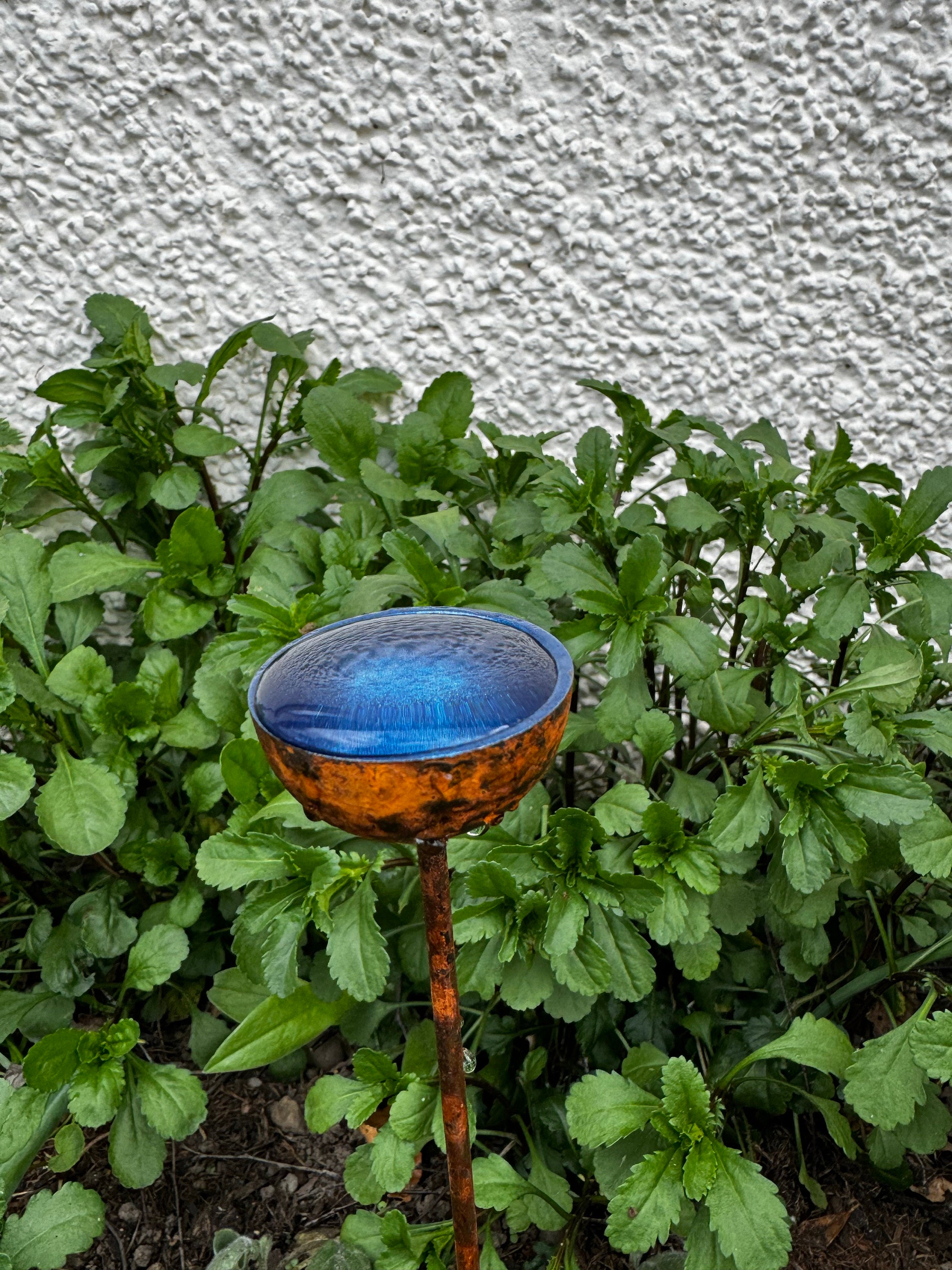 Bee Waterer, Bee Water stations, set of three cups Garden Sculpture