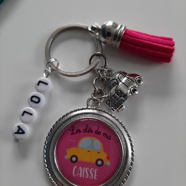 Porte-clé Décapsuleur 'Témoin Qui Déchire' - Cadeau Mariage, EVJF/EVG, Vert
