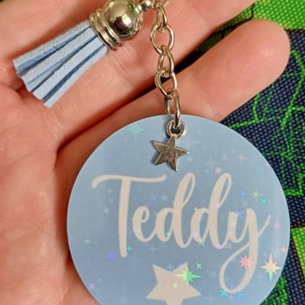 Lady Lady and the Tramp Disney Inspired Personalised Keyring. Handmade ...