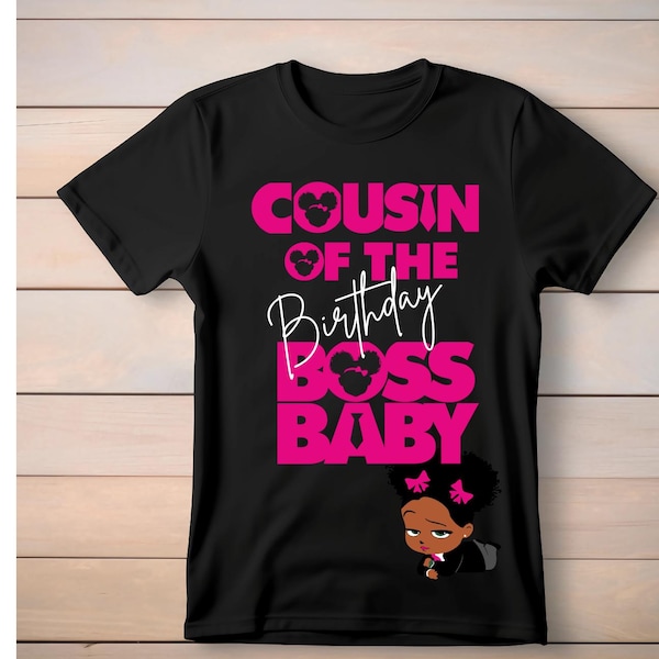 African American Boss Baby Girl + Boss Baby Girl Font + Logo | Boss ...