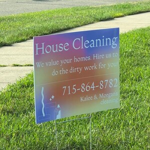 Custom 24x18 Yard Signs – Same Day Production & Shipping – Free Shipping – Polypropylene