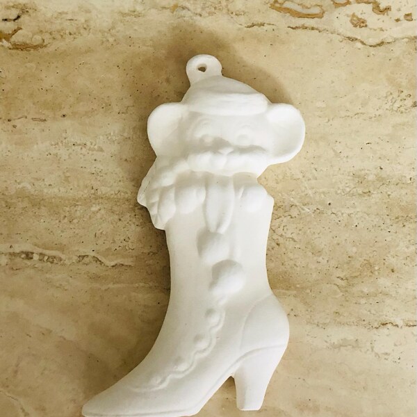 Set De 11 Ornaments De Noël En Céramique à Peindre – Alberta Molds – Pour Enfants