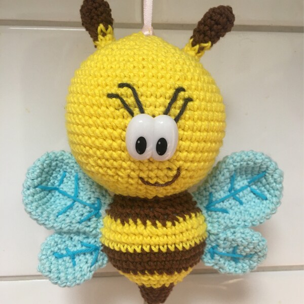 Crochet Bee Pattern. Amigurumi PDF Pattern. Bee Knitting Pattern ...