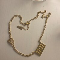 Gold Birth Flower Necklace - Etsy
