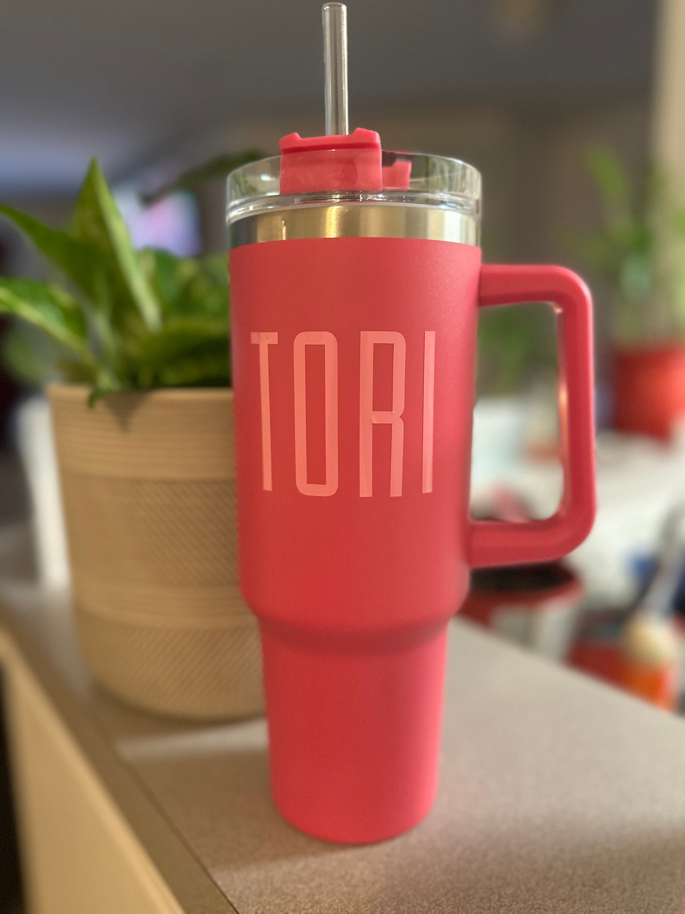 Personalized Insulated 40 oz Tumbler for Group Events, Customizable, Stainless Steel, BPA-Free
