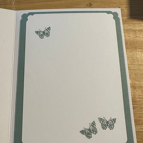 INFUNLY 4PCS Vintage Insect Clear Stamps - Dragonfly Butterfly Rubber Stamps For Card Making