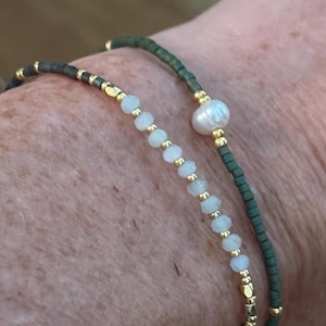 Review photo by Sarah for Green Trio Surfer Bracelets