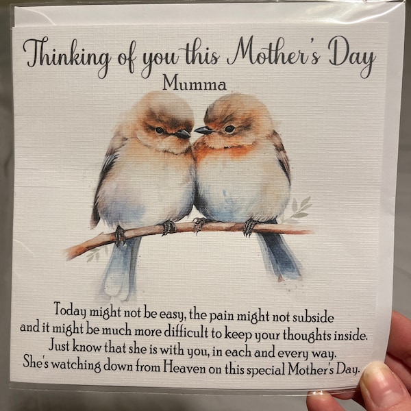 Thinking of You on Mother's Day Card, Sympathy Loss Card for Friend ...