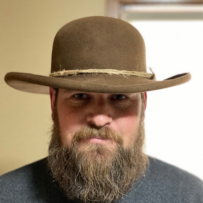 Pistolero Cowboy Hat Custom Western Hat Gus Crease Felt - Etsy