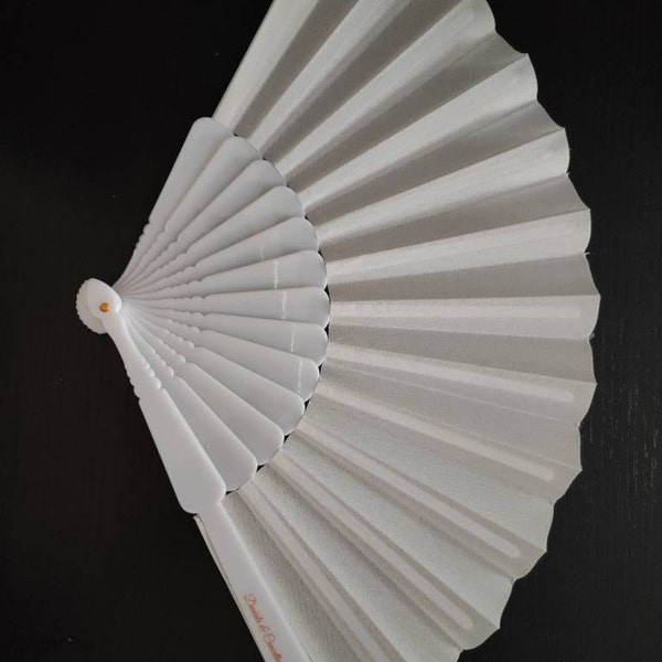 60 Ventagli Bianchi Per Matrimonio - Eleganti Per Sposa, Chiesa E Cerimonia - Foto 13