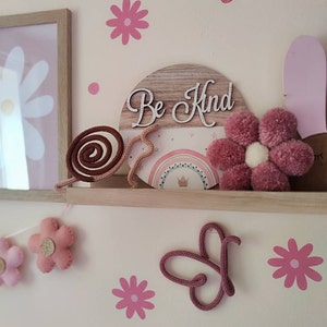 Knitted Wire Butterfly, Nature Wall Art, Girls Bedroom Decor, Childrens