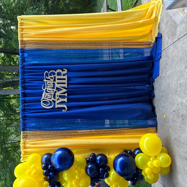 Graduation Backdrop Signage With Name, Grad 2025 Sign, Senior 2025 Decor, Class of 2025 Signage