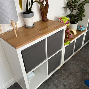 Wood top for kallax deals