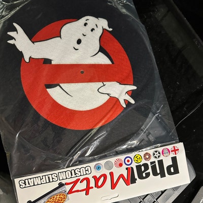 Slipmat In Feltro Per Giradischi - Design Personalizzato Pinup Black Negligee, Diametro 12 Pollici, Antiscivolo - Foto 3