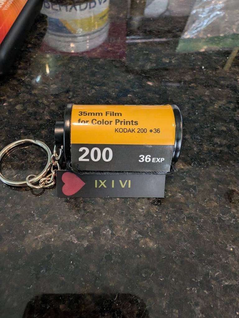 5-40 Personalized Photos Film Roll Keychain, Camera Film Roll Keyring For Lover Family Friends, Birthday Christmas Anniversary Memorial Gift