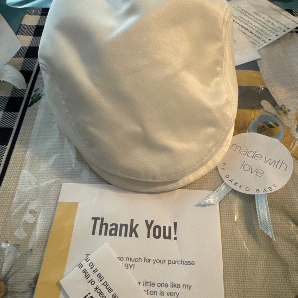 Christening Outfit & Hat 240 - New Born Only