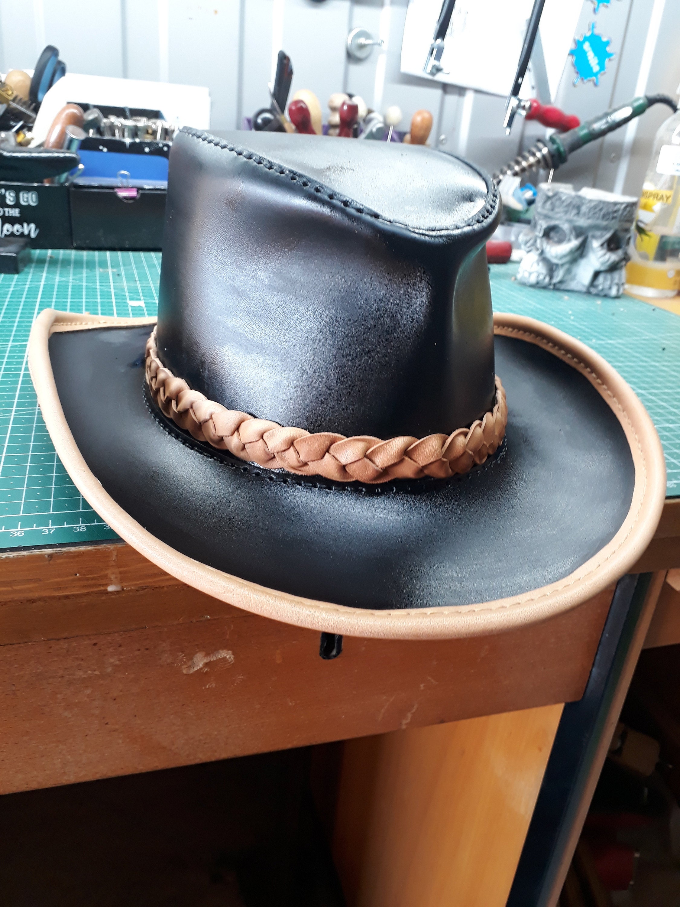 Leather Hat Pattern - DIY Pattern - Indiana Jones Hat DIY - Pdf ...