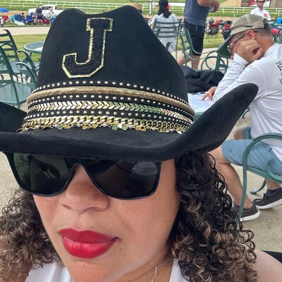 Beachy Straw Cowgirl Hat